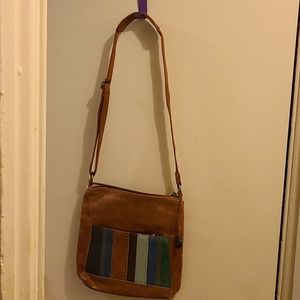 The Sak multicolored leather purse